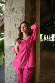 Anvi Pink Co-ord Set