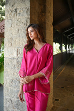 Load image into Gallery viewer, Anvi Pink Co-ord Set