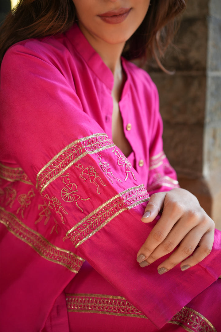 Aarna Pink Co-ord Set