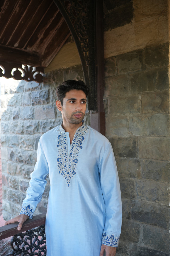 Ayaska Blue Kurta Set
