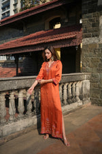 Load image into Gallery viewer, Sama Rust Kaftan