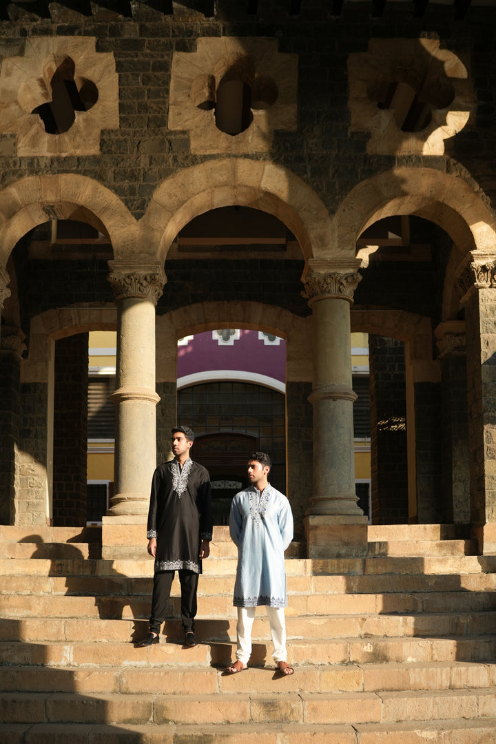 Ayaska Black Kurta Set