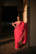 Load image into Gallery viewer, Stambh Saree