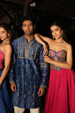 Load image into Gallery viewer, Anaya Pink Corset Lehenga