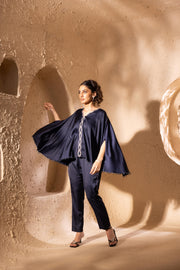 Malhar Kaftan (Navy Blue)